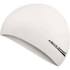 Шапка для плавания Aqua Speed Soft Latex 5728 (122-05) Белая (5908217657282) Бердичів
