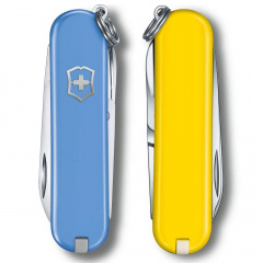 Складной нож Victorinox Classic SD Ukraine Голубо-желтый (0.6223.28G.8) Куйбышево