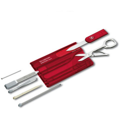 Швейцарская карта Victorinox SwissCard Classic Красная (0.7100.TB1) Киев