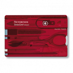 Швейцарская карта Victorinox SwissCard Classic Красная (0.7100.TB1) Киев