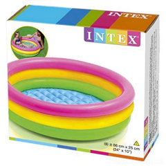 Детский надувной бассейн Intex 57104 «Радуга», 86 х 25 см (hub_94idd1) Київ