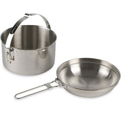 Кастрюля Tatonka Kettle 1.6 л Серый Вишневе