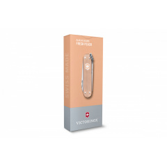 Нож-брелок Victorinox Classic SD Alox Colors Fresh Peach 58 мм, 5 функций, Бежевый (0.6221.202G) Полтава