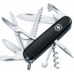 Швейцарский нож Victorinox Huntsman 91 мм 15 функций Черный в блистере (1.3713.3B1) Черкаси
