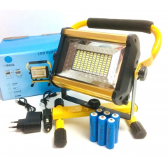 Фонарь прожектор Led W808 100W SMD USB 6x18650 4 режима Хмільник