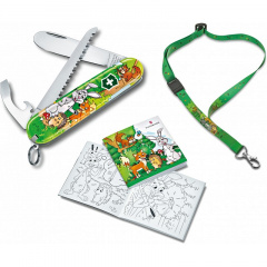Набор подарочный детский Victorinox My First Children Set Animal Edition Rabbit нож 84 мм/9 функций (0.2373.E2) Київ