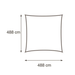 Тент Kelty Noah's Tarp 16 488 х 488 см (1012-4082021616) Долина