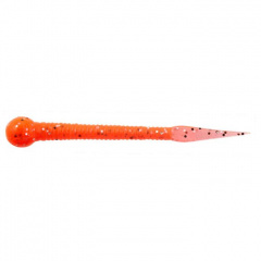Приманка силикон Lucky John Floating Trout Slug 2.5in 10шт в форме червя, плавающая цвет 148 140156-052 Виноградов