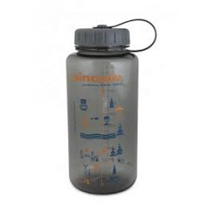 Фляга Pingin Tritan Fat Bottle 2020 BPA-free 1,0 L Grey Pinguin (1033-PNG 806687) Київ