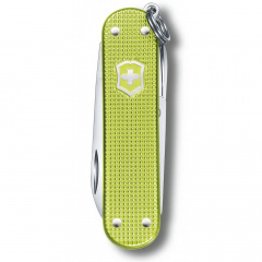 Нож-брелок Victorinox Classic SD Alox Colors Lime Twist 58 мм, 5 функций, Зеленый (0.6221.241G) Тернополь