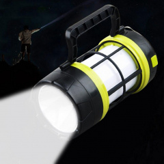 Фонарь кемпинговый RIAS F-910-B аккумуляторный с солнечной панелью 2500 mAh (3_02779) Бердичев