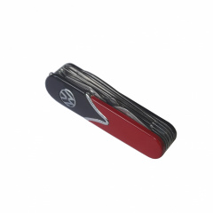 Складной нож Volkswagen Licences Multi FCT Knife 10 инструментов Черно-красный (40610042BLRE) Тернопіль