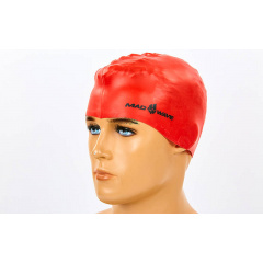 Шапочка для плавания MadWave INTENSIVE M053501 Красный Киев