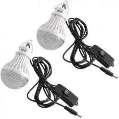Портативная система освещения Yajia YJ-1902T Фонарь + 2 LED лампы + солнечная панель 5500 mAh Южноукраинск