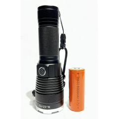 Ручной фонарь Police BL-A75-P90 zoom Type-C 26650 3xAAA 5 режимов Хмільник