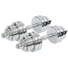 Гантели SP-Sport ТА-8045-35 35 Хром Хмельницкий