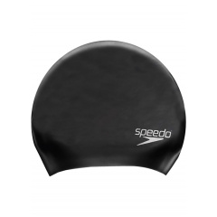 Шапочка для плавания Speedo Long Hair Cap Au Черный (8-061680001) (5051746922656) Доманівка