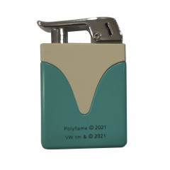 Зажигалка газовая пьезо Licences VW Metal Lighter Tank Жёлто-голубая (40610129YEBLU) Никополь