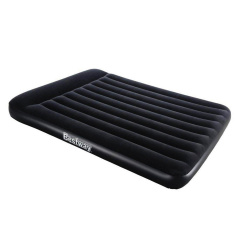 Надувной матрас Двухместный Bestway 67464 152 х 203 х 22 см с электронасосом Black (hub_o6v332) Дзензелевка
