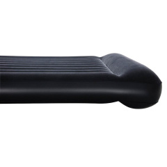 Надувной матрас Двухместный Bestway 67464 152 х 203 х 22 см с электронасосом Black (hub_o6v332) Дзензелевка