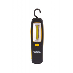 Фонарь магнитный с подвесом MASTERTOOL 210х60х28 мм COB LED 3xAA ABS 94-0807 Харків
