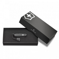 Швейцарский нож "Victorinox" Signature Lite Onyx Black 58 мм, 7 функций, черный (0.6226.31P) Київ