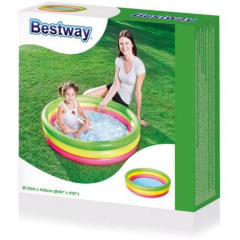 Детский надувной бассейн Bestway 51104, 102 х 25 см (hub_uoejhb) Київ