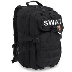 Рюкзак тактический рейдовый SILVER KNIGHT SWAT-3P 42х22х35см Черный Київ