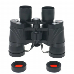 Бинокль Comet AXP104-7 (8x40) с красным фильтром черный в чехле Стрий