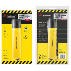 Фонарь профессиональный Mactronic Dura Light 2.1 800 Lm Glass Breaker (PHH0121) Вишневое