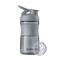 Шейкер спортивный бутылка BlenderBottle SportMixer 20oz/590ml Grey Original Владимир-Волынский