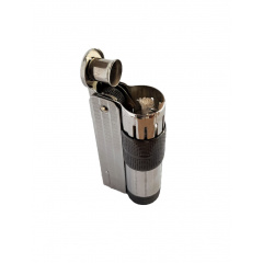 Бензиновая зажигалка IMCO Super Triplex Oil chrome black Two Tone (IM1800082) Полтава