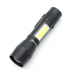 Ручной фонарь X-BALOG BL-513-XPE+COB zoom + microUSB + 3 режима Гуляйполе
