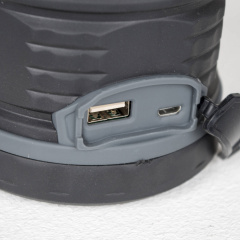 Фонарь кемпинговый Bo-Camp Delta High Power LED Rechargable 200 Lumen Black/Anthracite (5818891) Чернигов