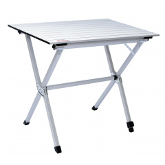 Складной стол с алюминиевой столешницей Tramp Roll-80 80x60x70 см серый TRF-063 Братское
