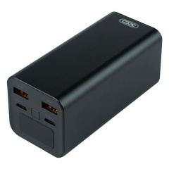Зовнішній акумулятор Power Bank XO PB97 PD65W сила струму 3A QC2.0/3.0 Type-C 20000 mAh Чорний Косов