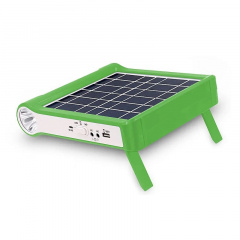 Портативная система освещения Easy Power EP-038A Фонарь с солнечной панелью + 2 LED лампы (3_03012) Белая Церковь