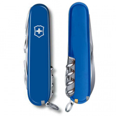 Складной нож Victorinox SWISSCHAMP 91 мм 33 функции Синий (1.6795.2) Костопіль