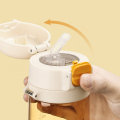 Пляшка для води CASNO 690 мл KXN-1219 Помаранчева Чернівці