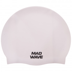 Шапочка для плавания MadWave Intensive Big M053112 Белый Ворожба