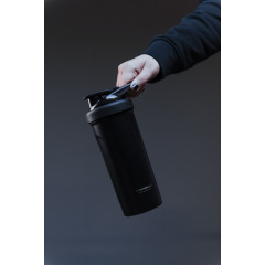 Шейкер спортивний Smartshake Insulated Steel 750ml Black Королёво