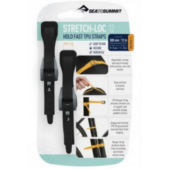 Набор стяжек Sea To Summit Stretch-loc 12 12mm*300mm 2 Pack Black (1033-STS ATD2079-01020115) Оріхів