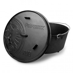 Котелок-жаровня чугунная Petromax Dutch Oven ft 18 на ножках 16,1 л (1017-ft18) Южноукраинск