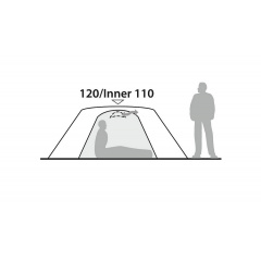 Палатка Robens Lodge 3 у21 Зеленый (1046-130257) Хуст