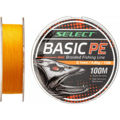 Шнур Select Basic PE (оранж.) 100м 0.12м 5,6кг/12lb (1870-27-54) Львів