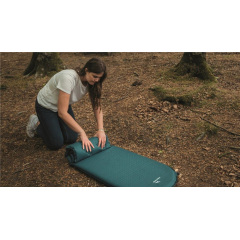 Коврик самонадувной Easy Camp Self-inflating Lite Mat Single 5.0 cm Зеленый (1046-300055) Фастів