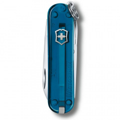 Складной нож Victorinox Classic 58 мм 7 функций Синий полупрозрачный (0.6223.T61G) Ужгород