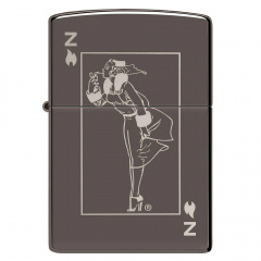 Зажигалка бензиновая Zippo 150 Windy Design Черная (49797) Вишгород