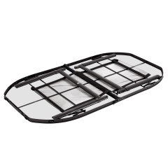 Стол Bo-Camp Woodbine Oval 150x80 cm Black/Wood look (1404230) Івано-Франківськ