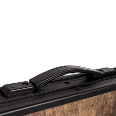 Стол Bo-Camp Woodbine Oval 150x80 cm Black/Wood look (1404230) Івано-Франківськ